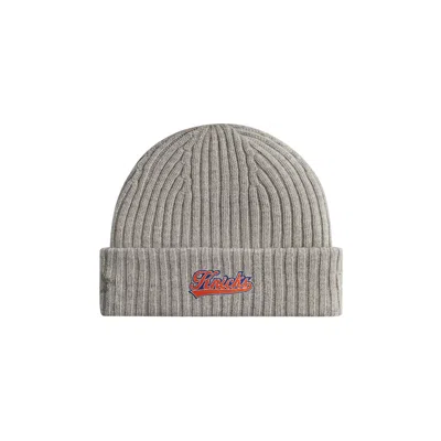 Pre-owned Kith For The New York Knicks Court Vision Beanie 'light Heather Grey' | Men's Size Onesize In Gray