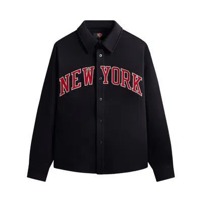 Pre-owned Kith For The New York Knicks Felted Apollo Sweater 'nocturnal' | Black | Men's Size Xxl