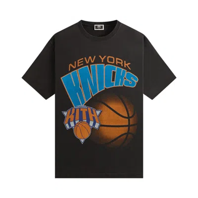 Pre-owned Kith For The New York Knicks Forever Vintage Tee 'black'