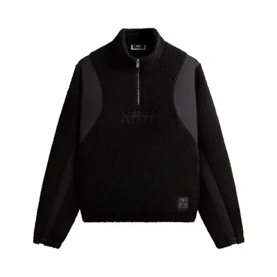Pre-owned Kith For The New York Knicks New York Vintage Nelson Quarter Zip 'black' | Men's Size Xs