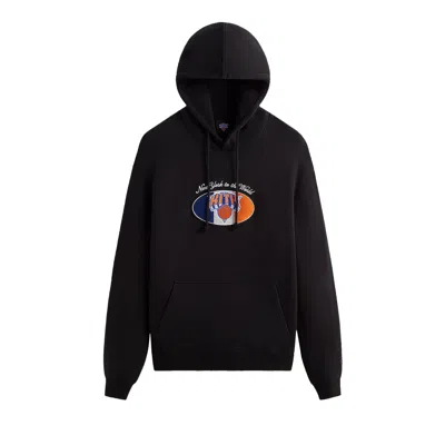 Pre-owned Kith For The New York Knicks Retro Ny Williams Iii Vintage Hoodie 'black'