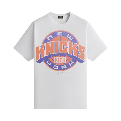 Pre-owned Kith For The New York Knicks Showtime Vintage Tee 'white' | Men's Size M