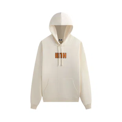 Pre-owned Kith For The New York Knicks Wingman Vintage Nelson Hoodie 'sandrift' | Cream | Men's Size Xl