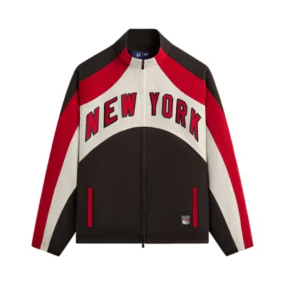 Pre-owned Kith For The New York Rangers August Track Jacket 'black' | Men's Size Xxl