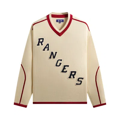 Pre-owned Kith For The New York Rangers Beau Sweater 'sandrift' | Cream | Men's Size S In White