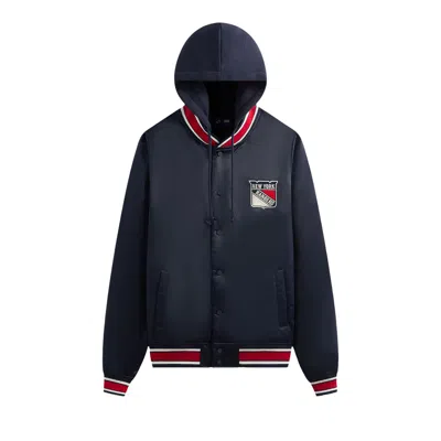 Pre-owned Kith For The New York Rangers Gorman Jacket 'nocturnal' | Blue | Men's Size Xs