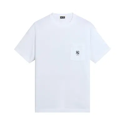 Pre-owned Kith For The New York Yankees Crest Pocket Tee 'white' | Men's Size L