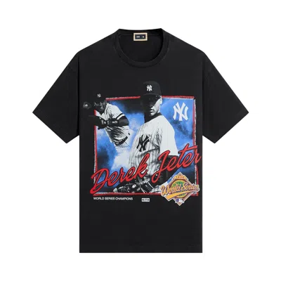 Pre-owned Kith For The New York Yankees Derek Jeter Vintage Tee 'black' | Men's Size Xxl