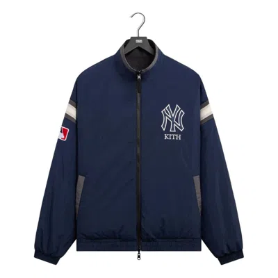 Kith For The New York Yankees Reversible Hugo Jacket 'nocturnal' In Multi