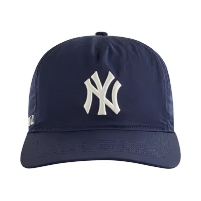 Pre-owned Kith For The New York Yankees Snapback 'nocturnal' | Blue | Kid's Size Onesize