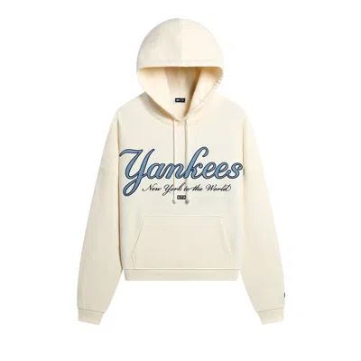 Pre-owned Kith For The New York Yankees Vintage Braxton Hoodie 'sandrift' | Cream | Men's Size S