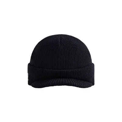 Pre-owned Kith For The New York Yankees Visor Beanie 'nocturnal' | Blue | Men's Size Onesize