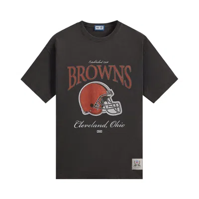 Pre-owned Kith For The Nfl: Browns Vintage Tee 'black' | Men's Size S