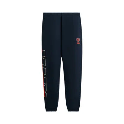 Pre-owned Kith For The Nfl Chicago Bears Vintage Nelson Sweatpant 'nocturnal' | Black | Men's Size M