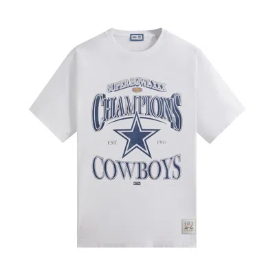 Pre-owned Kith For The Nfl: Cowboys Vintage Tee 'white'