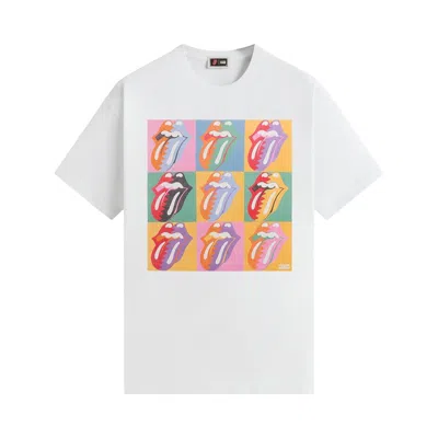 Pre-owned Kith For The Rolling Stones 1989 Tour Vintage Tee 'white' | Men's Size S