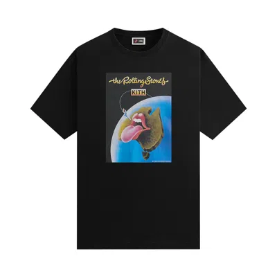 Pre-owned Kith For The Rolling Stones Australia 1973 Poster Tee 'black' | Men's Size L