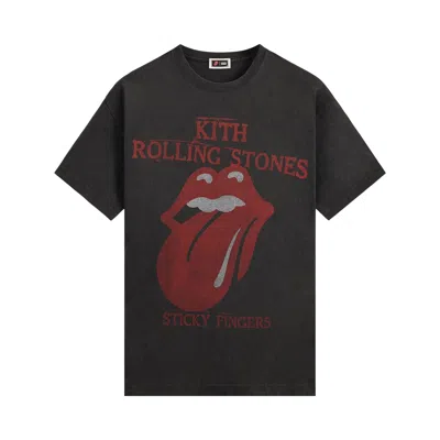 Pre-owned Kith For The Rolling Stones Sticky Fingers Vintage Tee 'kindling' | Brown | Men's Size Xl