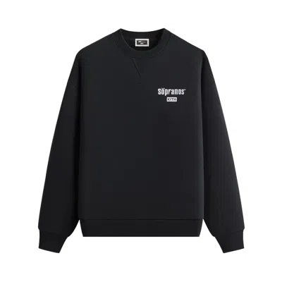 Pre-owned Kith For The Sopranos Bada Bing Nelson Crewneck 'black' | Men's Size Xl