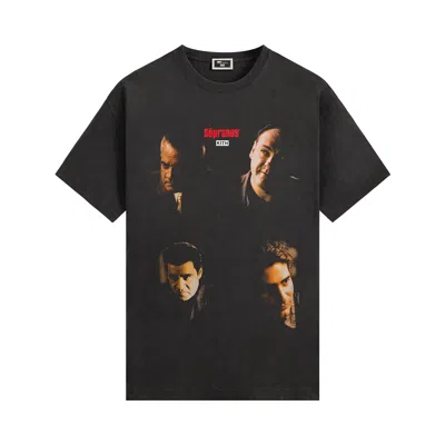 Pre-owned Kith For The Sopranos Characters Vignette Vintage Tee 'black' | Men's Size Xl