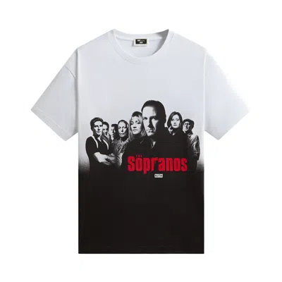 Pre-owned Kith For The Sopranos Ombre Poster Vintage Tee 'white' | Men's Size Xxl