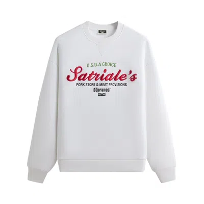 Pre-owned Kith For The Sopranos Satriale's Nelson Crewneck 'white' | Men's Size M
