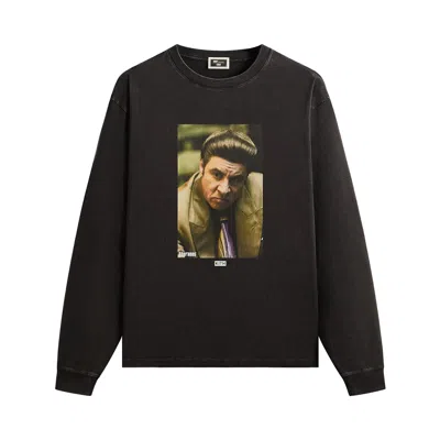 Pre-owned Kith For The Sopranos Silvio Vintage Long Sleeve Tee 'black' | Men's Size L