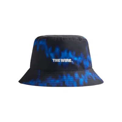 Pre-owned Kith For The Wire Phone Tap Reversible Bucket 'black' | Men's Size Onesize