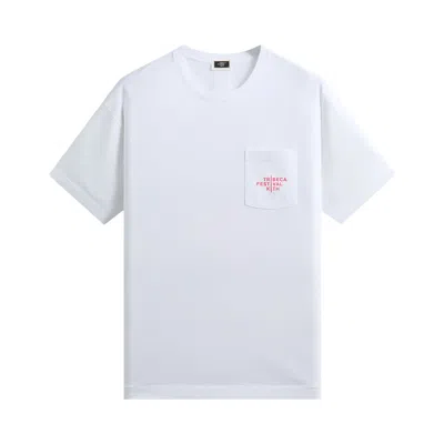 Pre-owned Kith For Tribeca Festival Buildings Standard Tee 'white' | Men's Size L