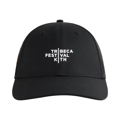 Pre-owned Kith For Tribeca Festival Twill Classic Cap 'black' | Men's Size M