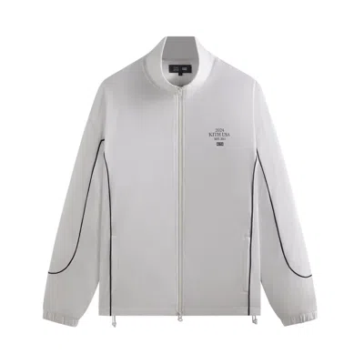 Pre-owned Kith For Usa Basketball Jersey Logan Jacket 'white' | Men's Size L