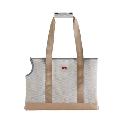 Pre-owned Kith For Wagwear Carpenter Bag Carrier 'sandrift' | Tan | Men's Size Xl In Brown
