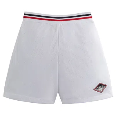 Pre-owned Kith For Wilson Basketball Short 'bright White' | Men's Size S