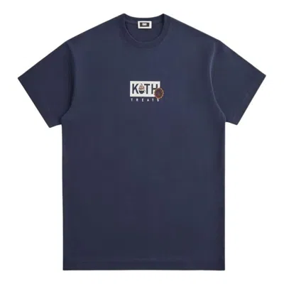 Kith Fw23 Treats Coffee Tee 'nocturnal' In Blue