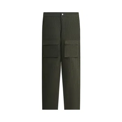 Pre-owned Kith Garment Dyed Nylon Hooper Pant 'terrain' | Brown | Men's Size L