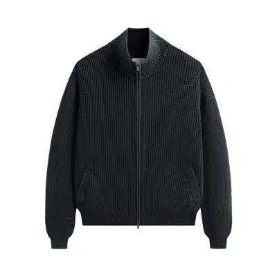 Pre-owned Kith Garment Dyed Wyona Full Zip 'machine' | Green | Men's Size M