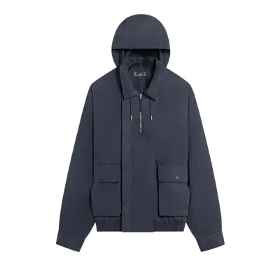 Pre-owned Kith Garment-dyed Cotton Faille Kip Jacket 'cosmos' | Black | Men's Size Xl