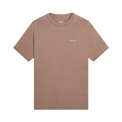 Pre-owned Kith Garment-dyed Heathrow Tee 'henna' | Tan | Men's Size Xxl