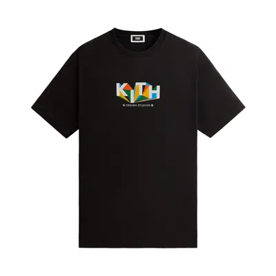 Pre-owned Kith Geometric Tee 'black'