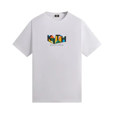 Pre-owned Kith Geometric Tee 'white' | Men's Size L