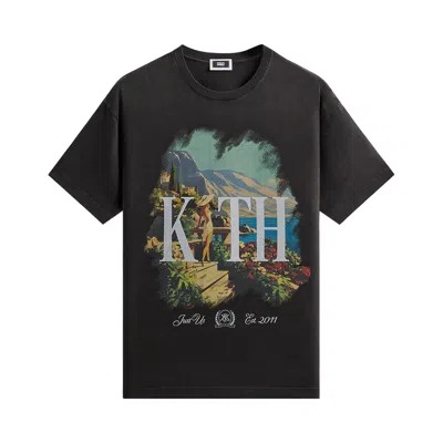 Pre-owned Kith Getaway Vintage Tee 'black' | Men's Size Xxl