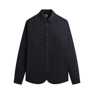 Pre-owned Kith Giorgio Armani & &kin Entrepreneur Shirt 'ink' | Black | Men's Size Xl