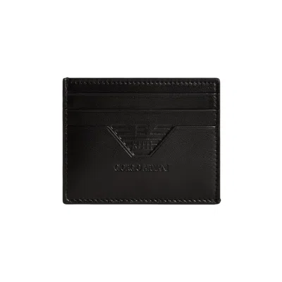 Pre-owned Kith Giorgio Armani & Card Holder 'nero' | Black | Men's Size Onesize
