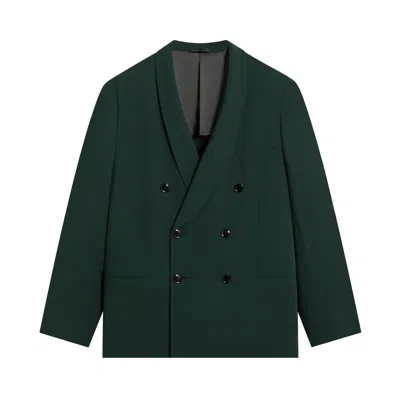 Pre-owned Kith Giorgio Armani & Ivy Double Breasted Jacket 'stadium' | Green | Men's Size Xl