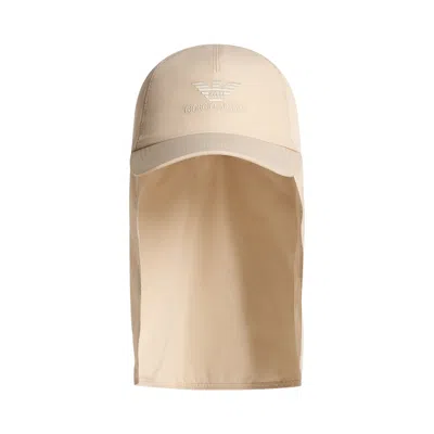 Pre-owned Kith Giorgio Armani & Light Capello Sabbia Cap 'tofu' | Cream | Men's Size M