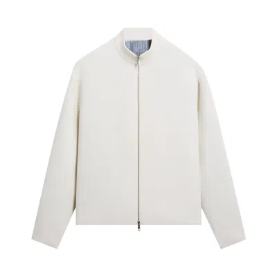 Pre-owned Kith Giorgio Armani & Reversible Sweater Blouson Jacket 'sandrift' | White | Men's Size 50