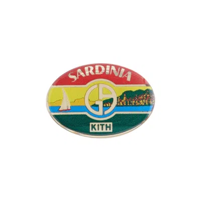 Pre-owned Kith Giorgio Armani & Sardinia Pin 'multi' | Multi-color | Men's Size Onesize In Multicolor