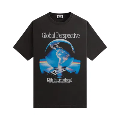 Pre-owned Kith Global Perspective Vintage Tee 'black' | Men's Size S