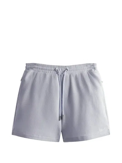 Kith Graham Micro-waffle Running Shorts In Gray