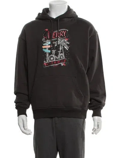 Pre-owned Kith Graphic Print Crew Neck Hoodie In Multi